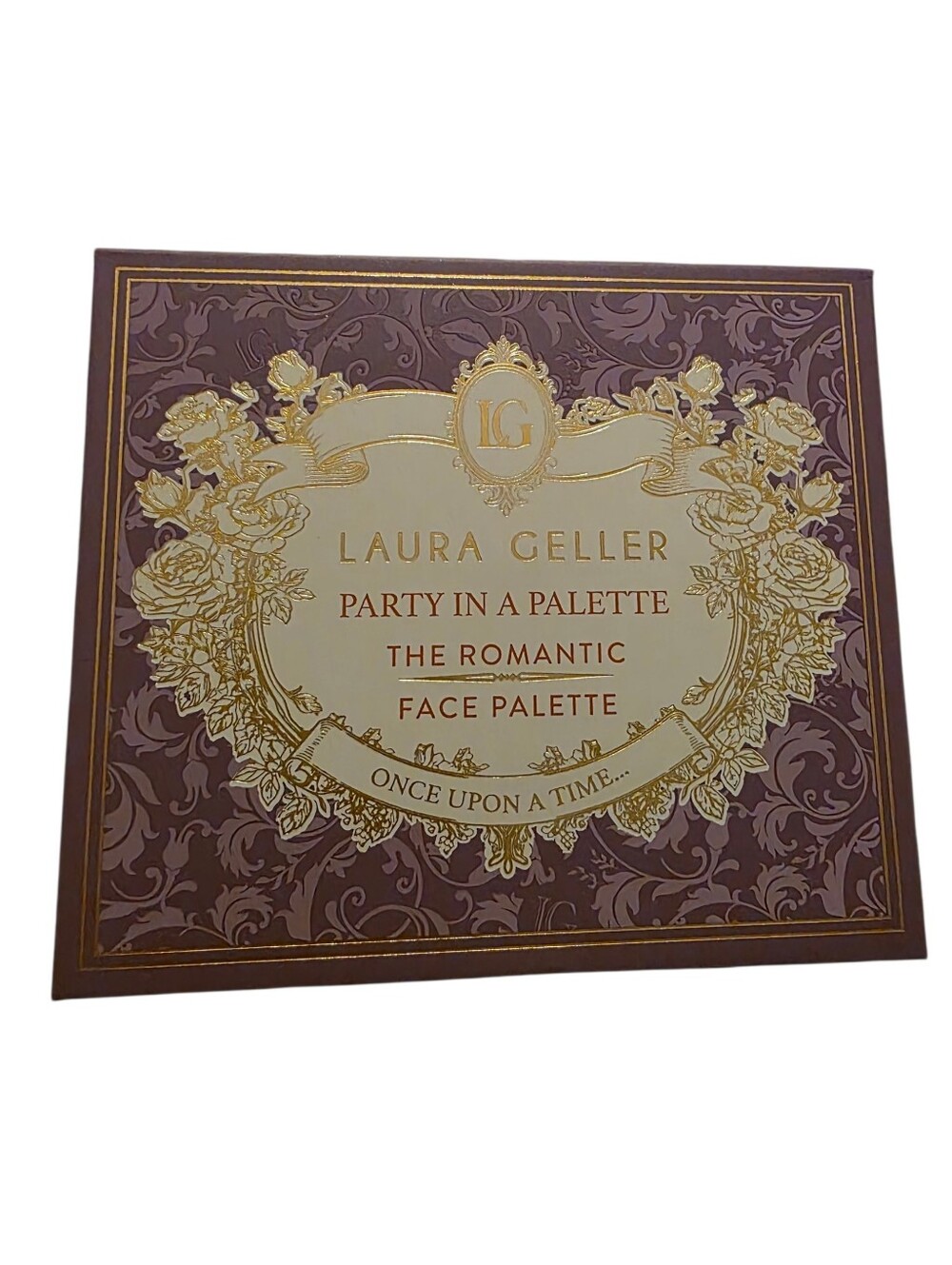 Laura Geller Plum and Gold Party In A Palette - The Romantic Face Palette